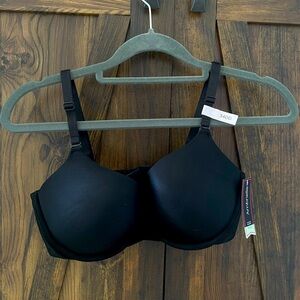 Ambrielle Plunge Push-up Black Bra